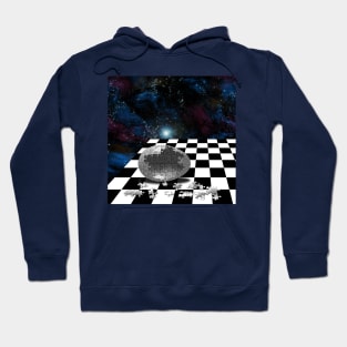 Chess board and puzzle egg Hoodie